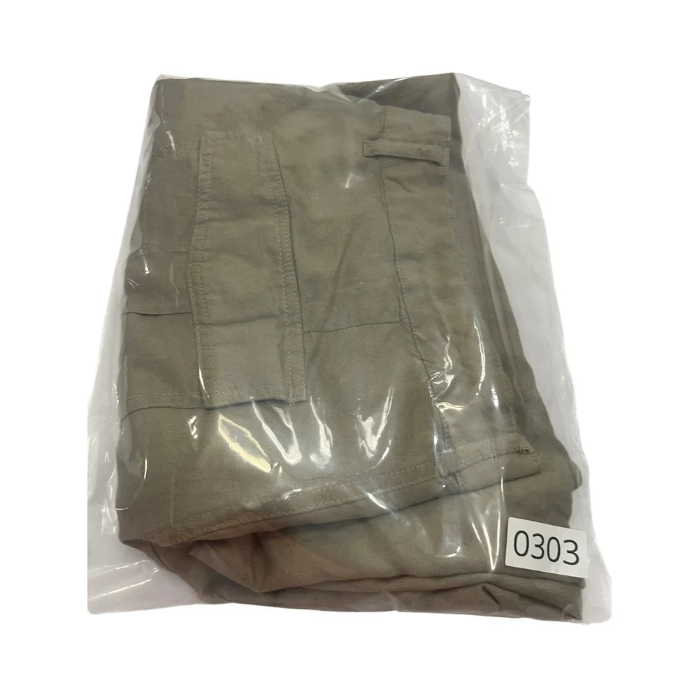 Basic Editions Linen Blend Shorts Womens 2X Taupe Relaxed Pull-On 11in Inseam